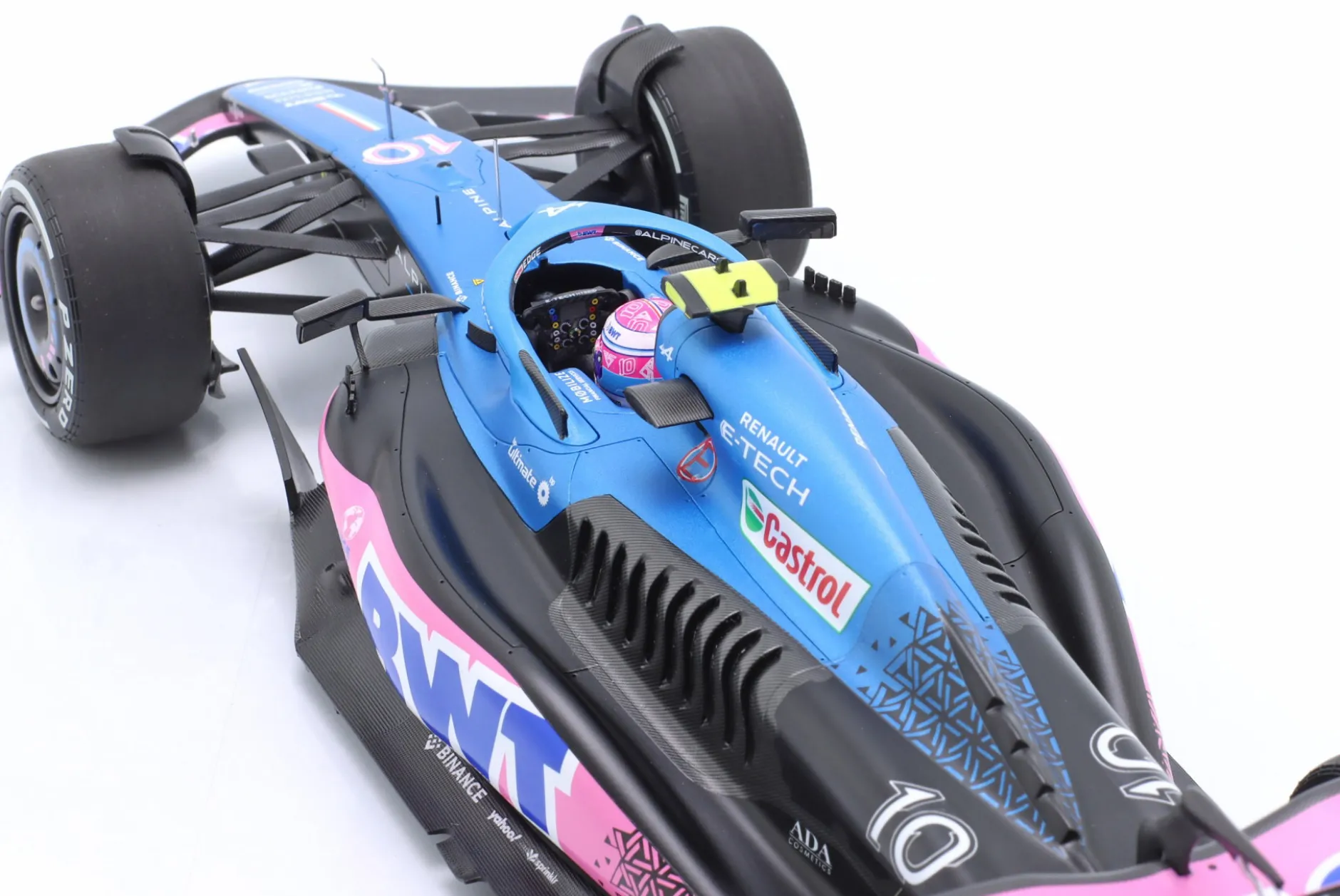 Pierre Gasly Alpine A523 #10 8th Miami GP Formel 1 2023 1:18 Minichamps