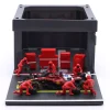 Pit Stop Diorama Charles Leclerc #16 Formel 1 2025 1:43 Bburago