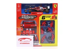 Pit Stop Diorama Lewis Hamilton #44 Formel 1 2025 1:43 Bburago