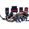 Pit Stop Diorama Max Verstappen #1 Formel 1 Weltmeister 2024 1:43 Bburago