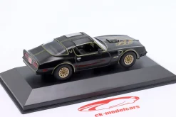 Pontiac Firebird Baujahr 1977 schwarz 1:43 Altaya