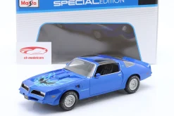 Pontiac Firebird Trans Am Baujahr 1978 blau 1:18 Maisto