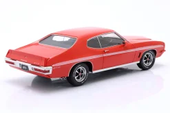 Pontiac LeMans GTO Baujahr 1972 hellrot 1:18 KK-Scale