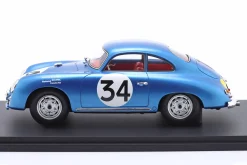 Porsche 356 A #34 24h LeMans 1956 Bourel, Slotine 1:18 Spark