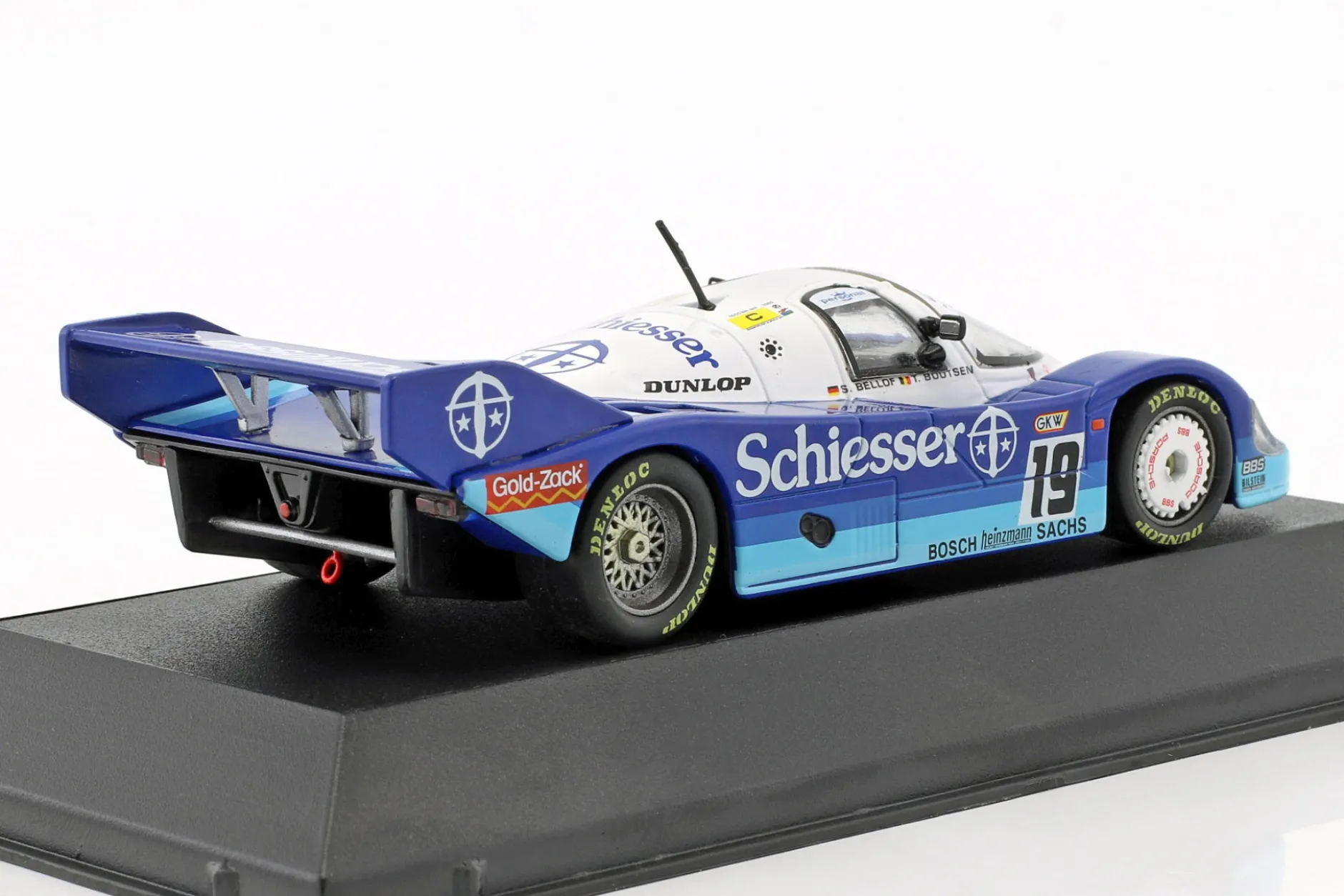 Porsche 956 B Brun #19 1000km Spa 1985 Bellof, Boutsen 1:43 CMR