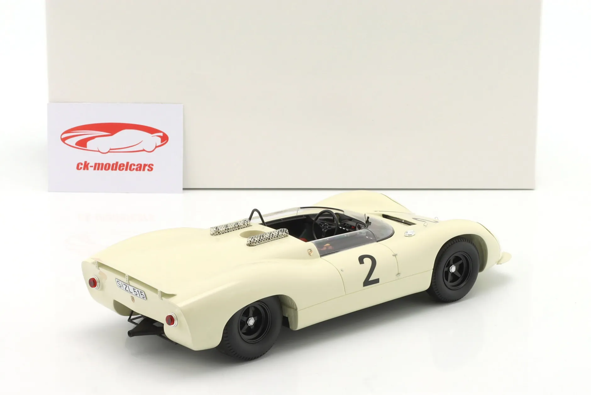 Porsche 910-8 Bergspyder #2 Sieger Alpen-Bergpreis 1967 R. Stommelen 1:18 Matrix