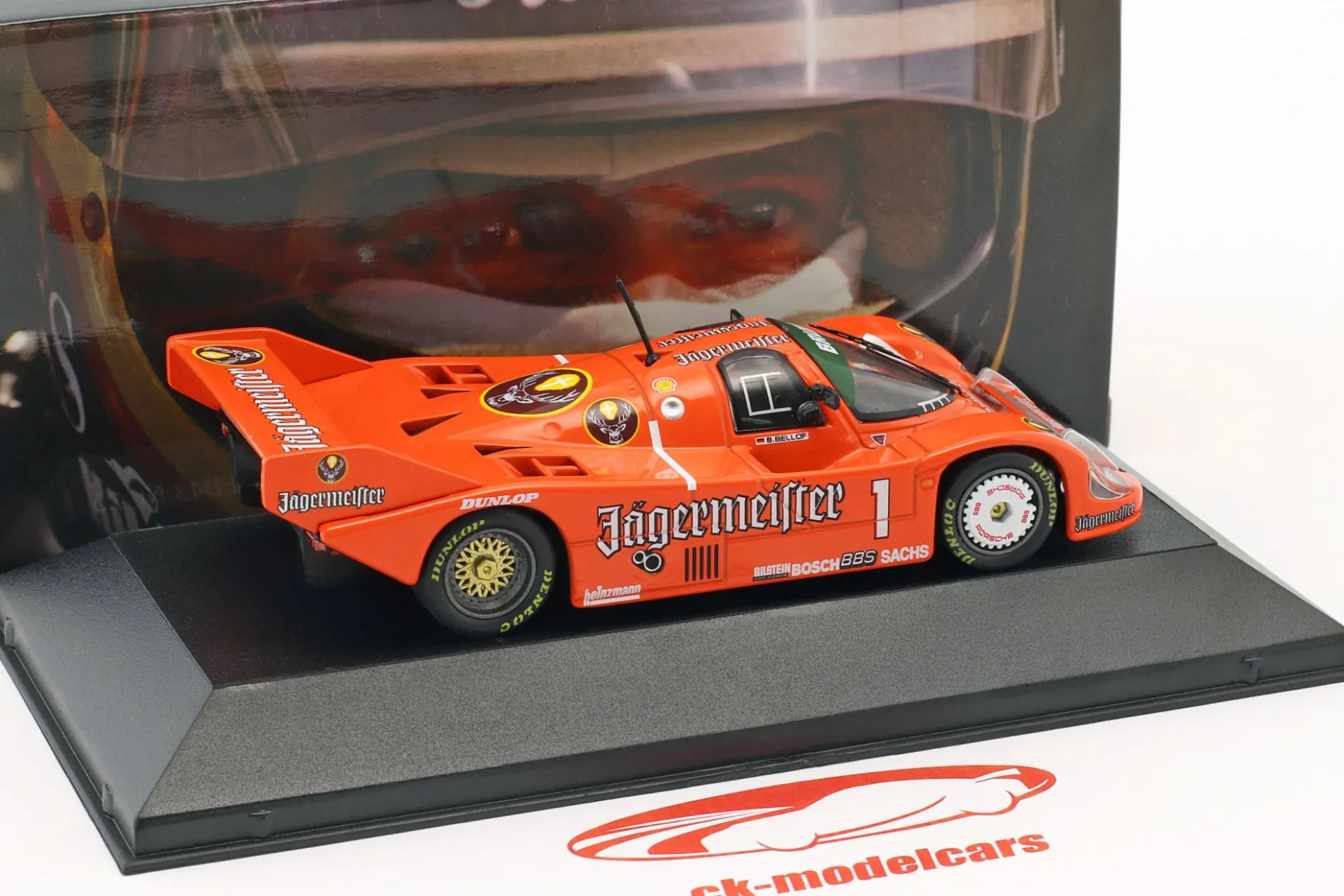 Porsche 956B #1 5th Norisring Trophäe 200 Meilen Norisring 1985 Bellof 1:43 CMR