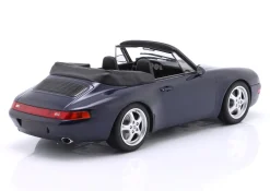 Porsche 911 (993) Cabriolet Baujahr 1994 irisblau metallic 1:18 Minichamps