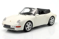 Porsche 911 (993) Cabriolet Baujahr 1994 weiß 1:18 Minichamps