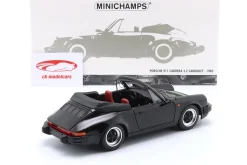 Porsche 911 Carrera 3.2 Cabriolet Baujahr 1983 schwarz 1:18 Minichamps