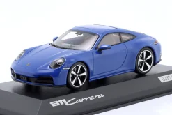 Porsche 911 (992.2) Carrera Coupé Baujahr 2024 luganoblau 1:43 Minichamps