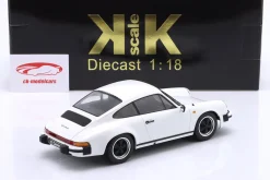 Porsche 911 Carrera Coupe Baujahr 1983 weiß 1:18 KK-Scale