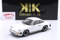 Porsche 911 Carrera Coupe Baujahr 1983 weiß 1:18 KK-Scale