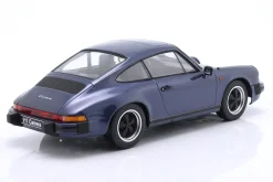 Porsche 911 Carrera Coupe Baujahr 1983 dunkelblau metallic 1:18 KK-Scale