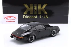 Porsche 911 Carrera Coupe Baujahr 1983 schwarz 1:18 KK-Scale