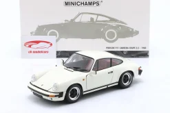 Porsche 911 Carrera Coupe 3.2 Baujahr 1983 weiß 1:18 Minichamps
