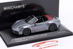 Porsche 911 (992.2) Carrera GTS Cabriolet 2024 vanadiumgrau metallic 1:43 Minichamps