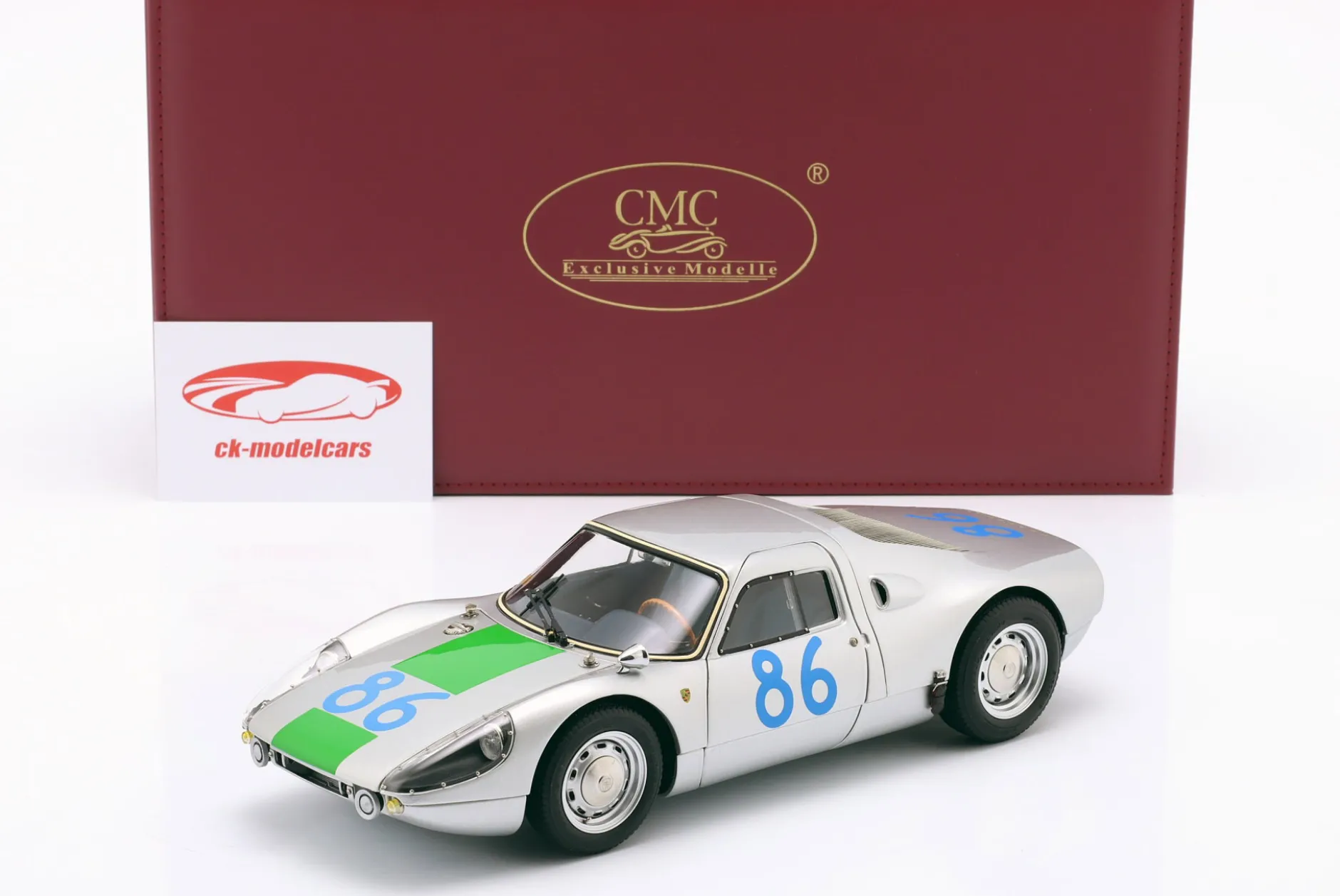 Porsche 904 Carrera GTS #86 Sieger Targa Florio 1964 Pucci, Davis 1:18 CMC