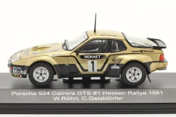 Porsche 924 Carrera GTS #1 Winner Rallye Hessen 1981 Röhrl, Geistdörfer 1:43 CMR