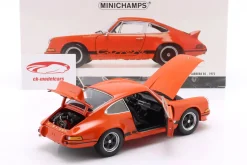 Porsche 911 Carrera RS Baujahr 1972 blutorange 1:18 Minichamps