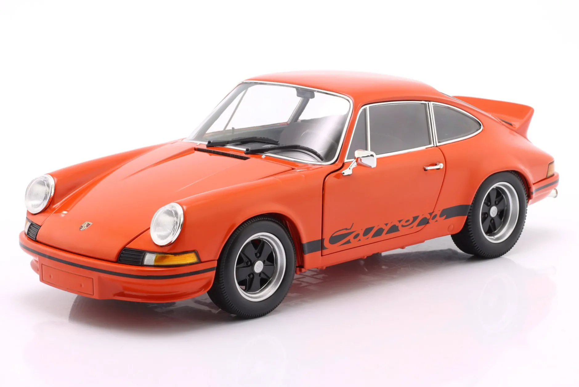 Porsche 911 Carrera RS Baujahr 1972 blutorange 1:18 Minichamps
