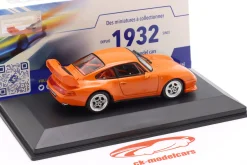 Porsche 911 (993) Carrera RS Baujahr 1995 blutorange 1:43 Solido