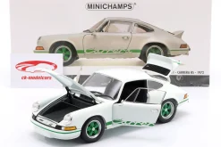 Porsche 911 Carrera RS 2.7 Baujahr 1972 weiß / grün 1:18 Minichamps