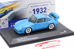 Porsche 911 (993) Carrera RS Clubsport Baujahr 1993-1995 blau 1:43 Solido