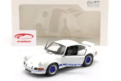 Porsche 911 Carrera RSR Baujahr 1973 weiß / blau 1:18 Solido