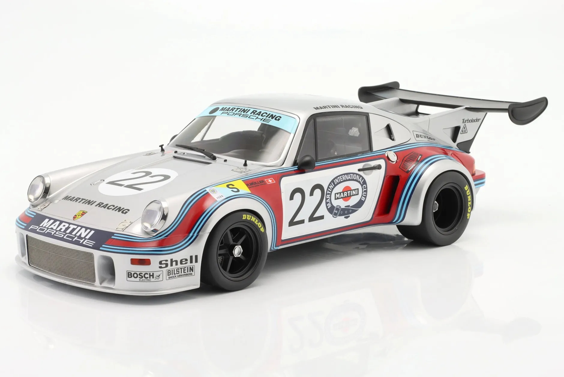 Porsche 911 Carrera RSR 2.1 #22 2nd 24h LeMans 1974 Müller, van Lennep 1:12 CMR