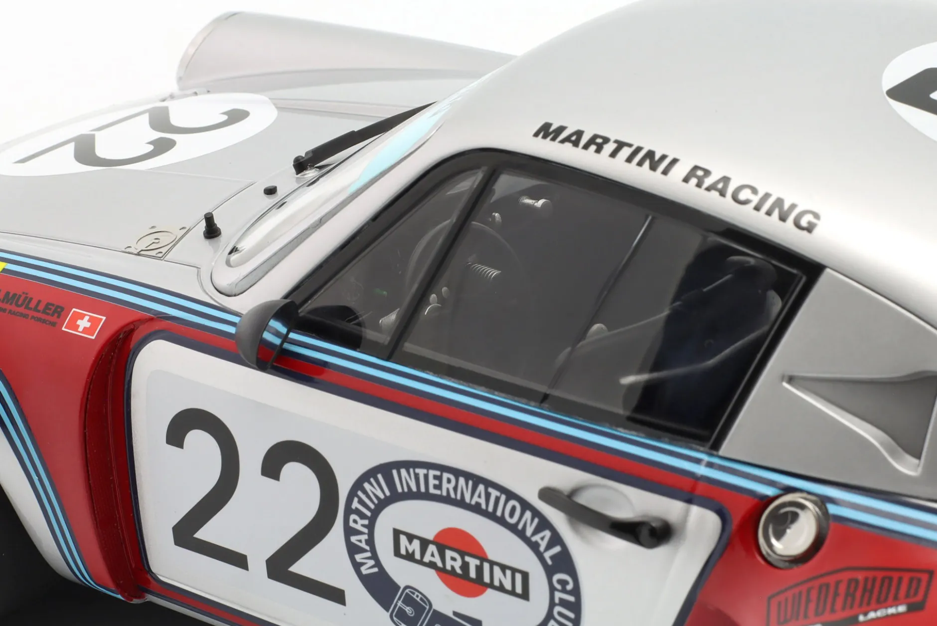 Porsche 911 Carrera RSR 2.1 #22 2nd 24h LeMans 1974 Müller, van Lennep 1:12 CMR