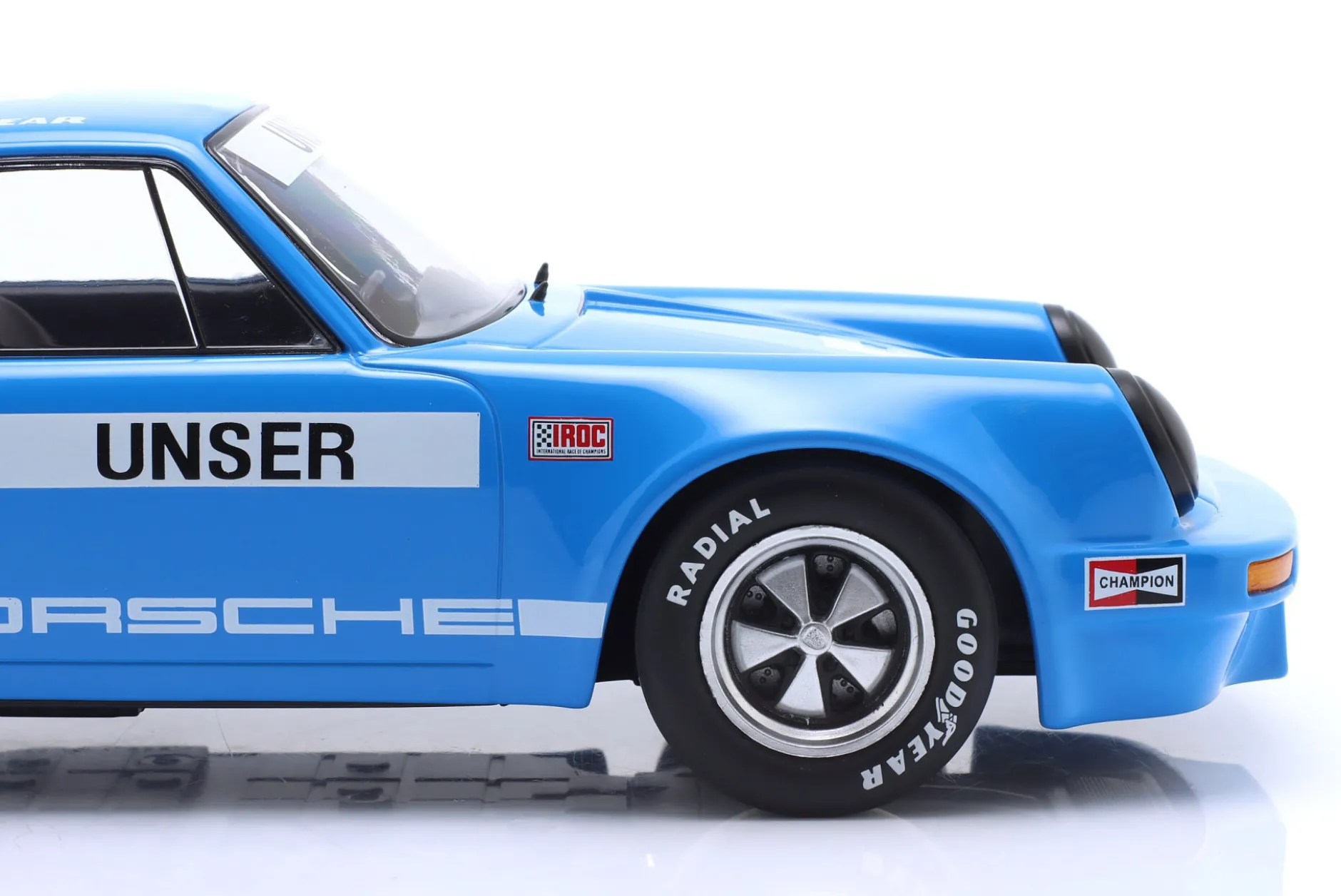 Porsche 911 Carrera 3.0 RSR #5 3rd IROC Daytona 1974 Bobby Unser 1:18 WERK83