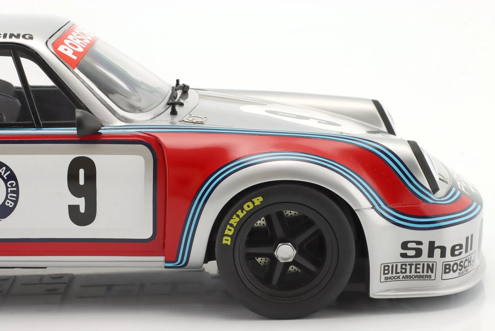 Porsche 911 Carrera RSR Turbo #9 2nd 6h Watkins Glen 1974 Müller, van Lennep 1:12 CMR