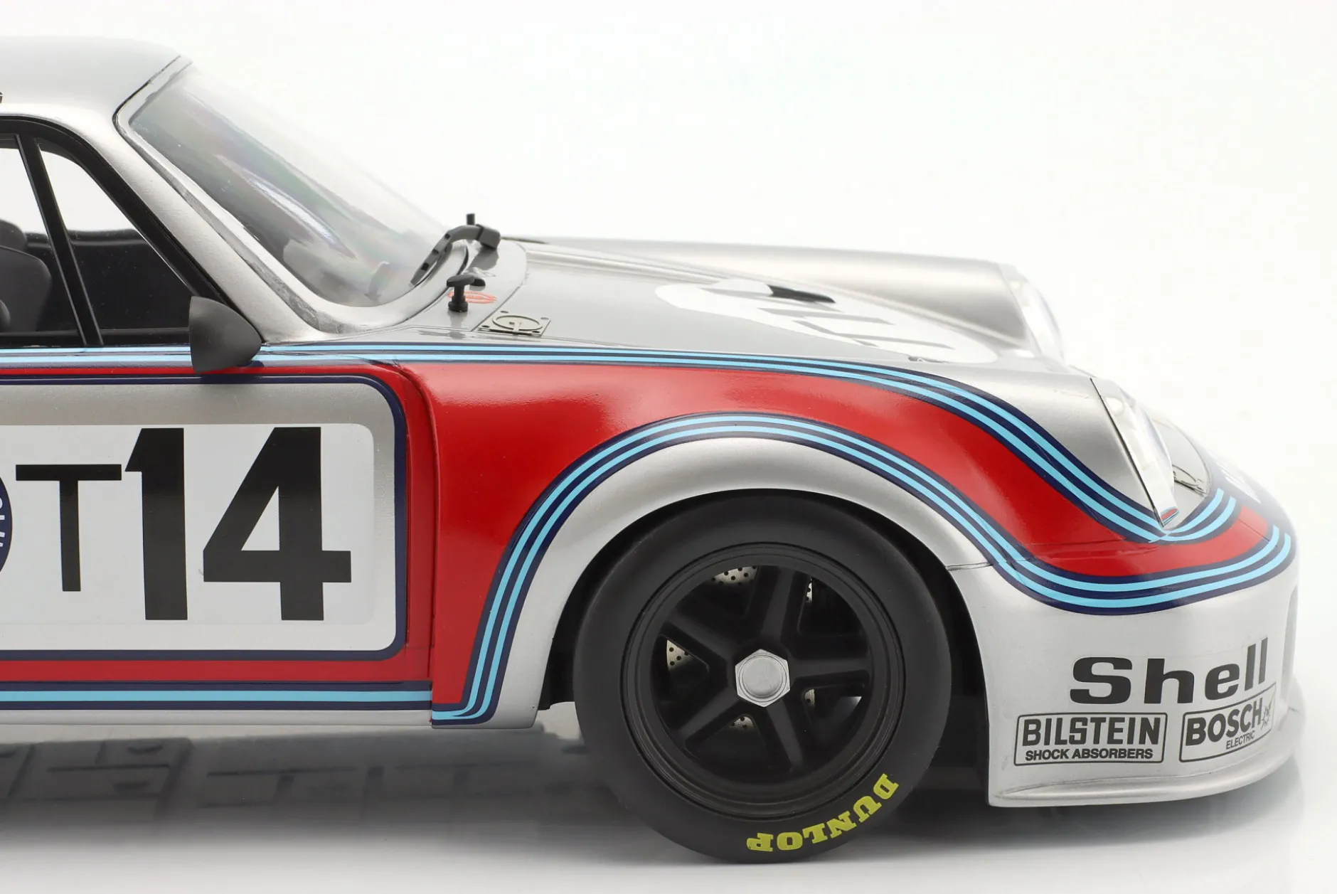 Porsche 911 Carrera RSR Turbo #14T Practice 1000km Spa 1974 Martini Racing 1:12 CMR