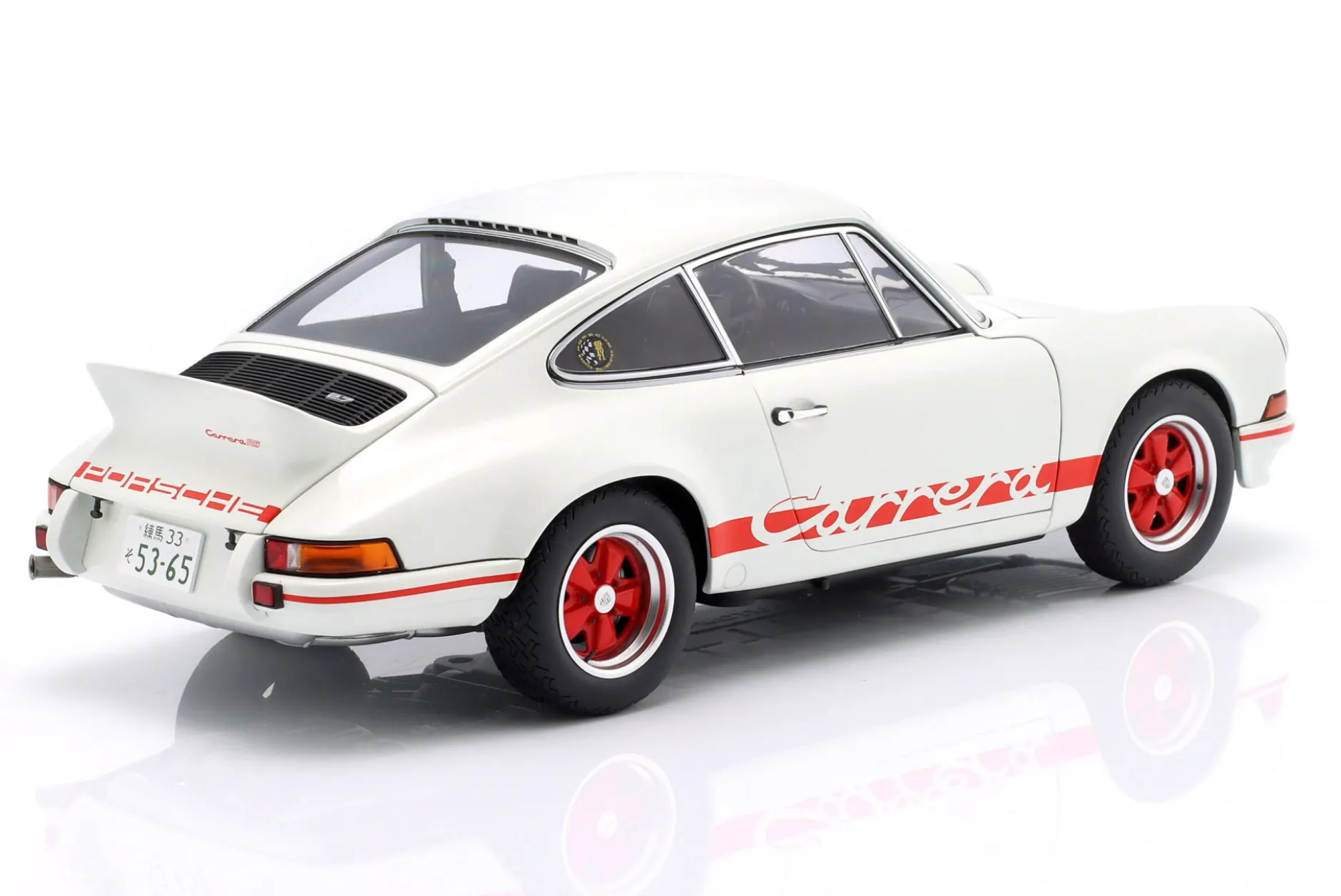 Porsche 911 Carrera 2.7 RS "The Circuit Wolf" weiß / rot 1:18 AUTOart