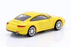 Porsche 911 (991) Carrera S Baujahr 2013 gelb 1:87 Minichamps