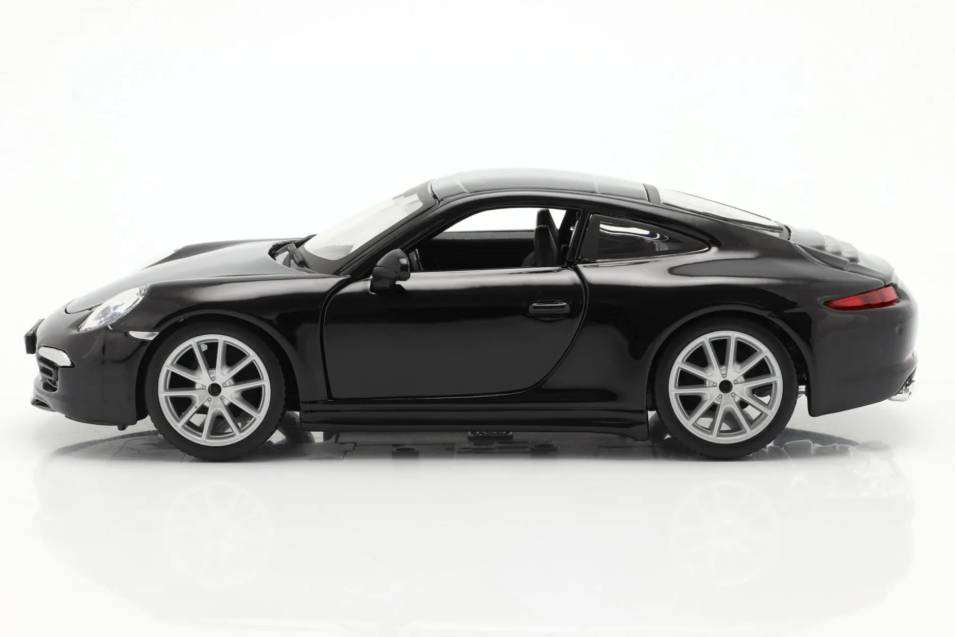 Porsche 911 (991) Carrera S Baujahr 2013 schwarz 1:24 Bburago