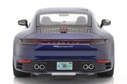 Porsche 911 (992) Carrera 4S 2019 enzianblau metallic Movie Bad Boys for Life 1:18 Minichamps
