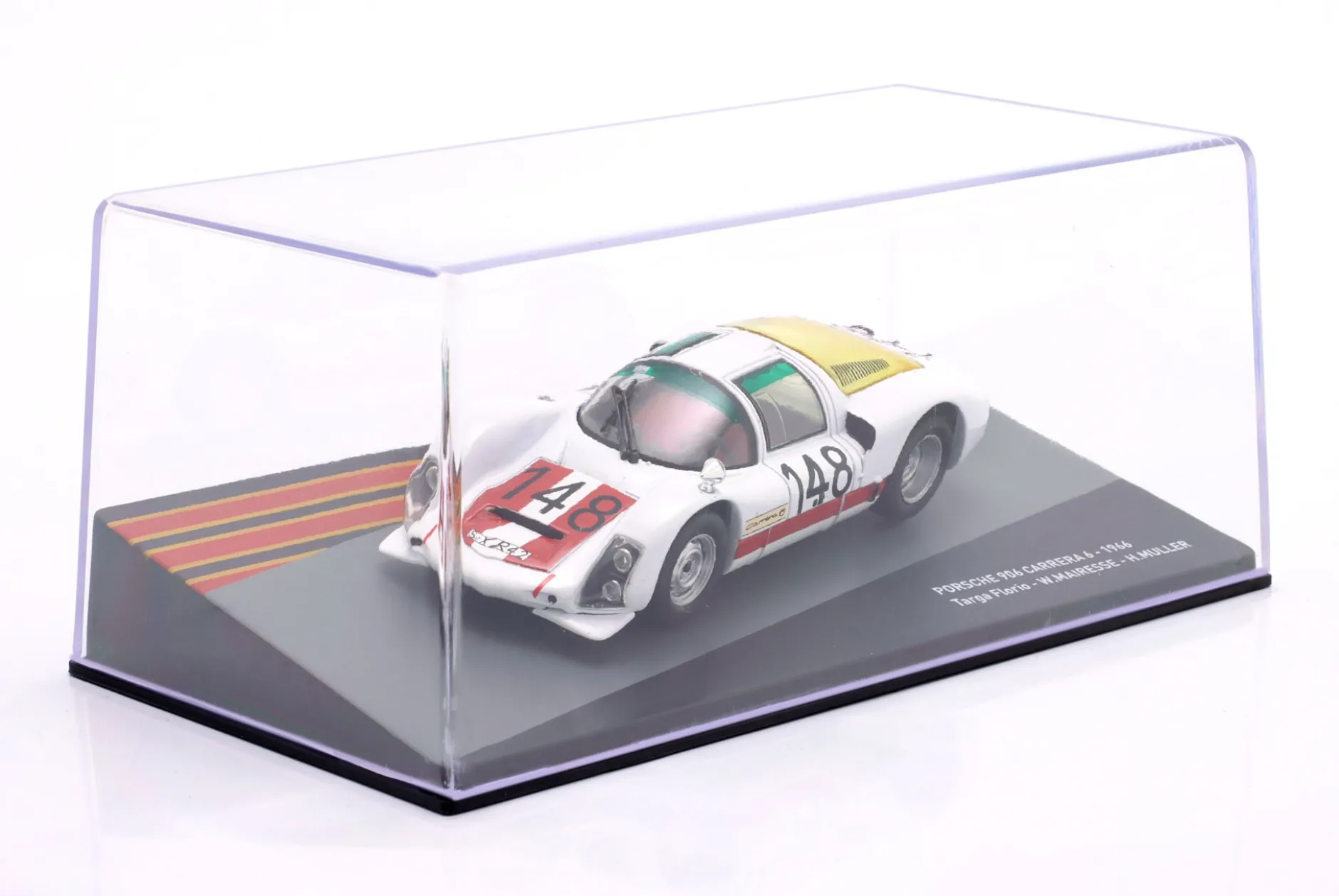 Porsche 906 Carrera 6 #148 Sieger Targa Florio 1966 Mairesse, Müller 1:43 Altaya