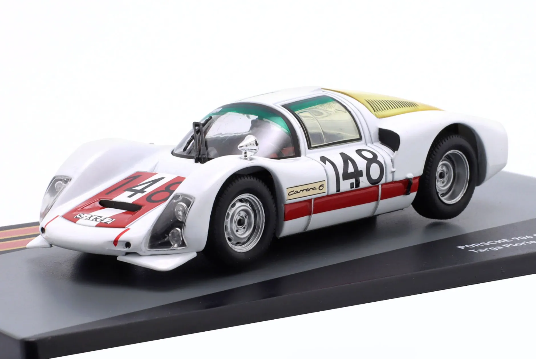 Porsche 906 Carrera 6 #148 Sieger Targa Florio 1966 Mairesse, Müller 1:43 Altaya