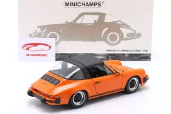Porsche 911 3.2 Carrera Targa Baujahr 1983 orange 1:18 Minichamps