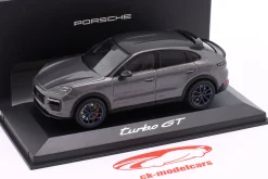 Porsche Cayenne Turbo GT Coupe (E3 II) 2025 quarzitgrau metallic 1:43 Solido