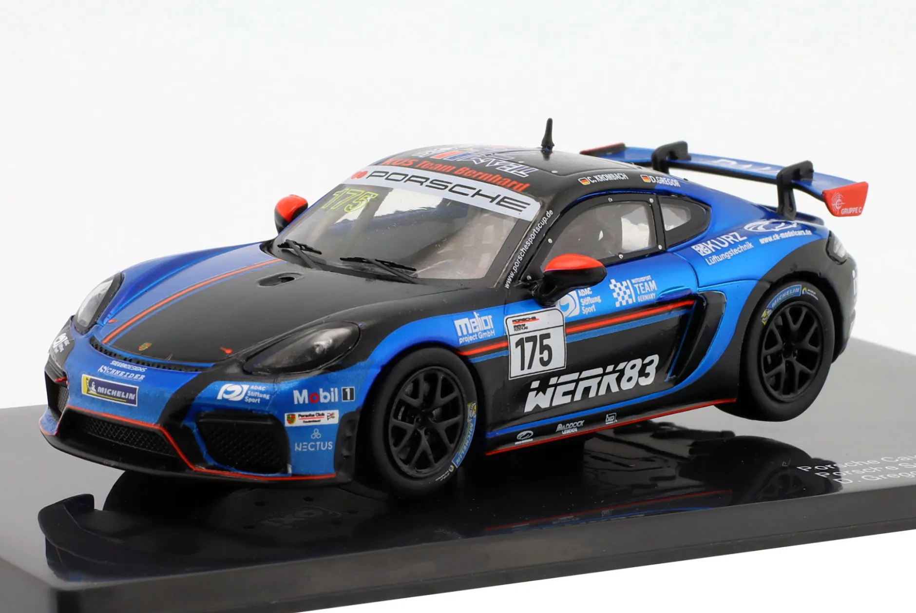 Porsche Cayman GT4 CS MR #175 Porsche Sports Cup Deutschland 2022 1:43 Ixo