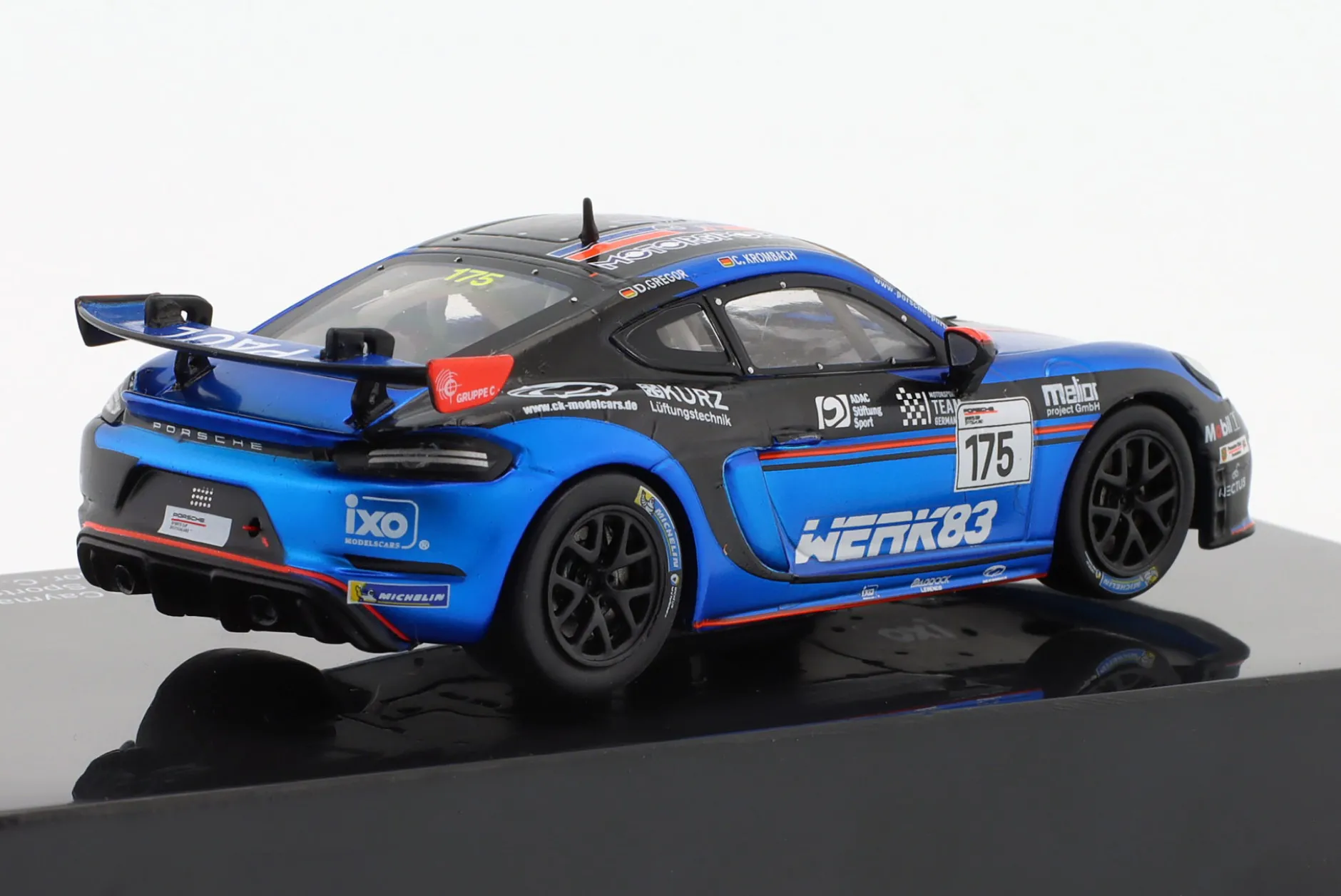 Porsche Cayman GT4 CS MR #175 Porsche Sports Cup Deutschland 2022 1:43 Ixo