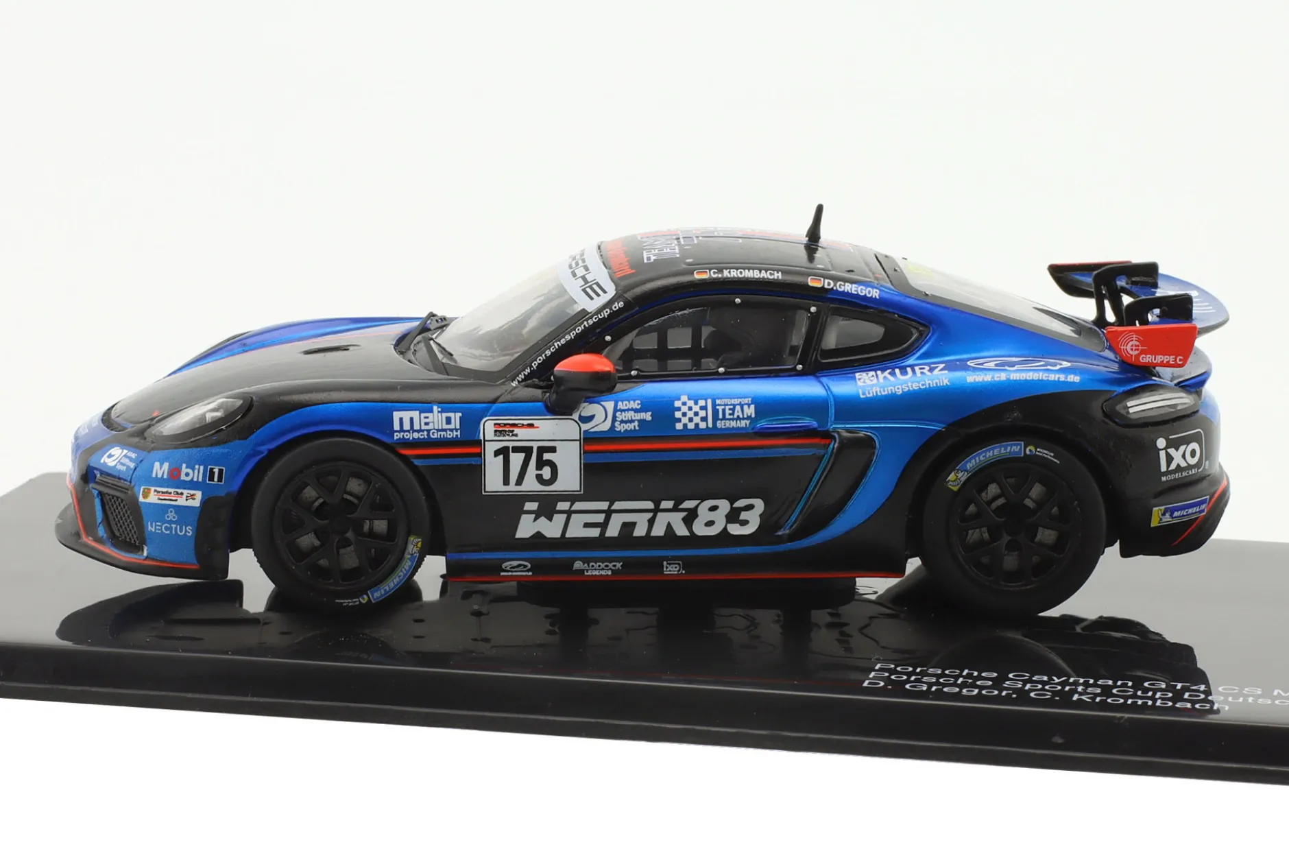 Porsche Cayman GT4 CS MR #175 Porsche Sports Cup Deutschland 2022 1:43 Ixo