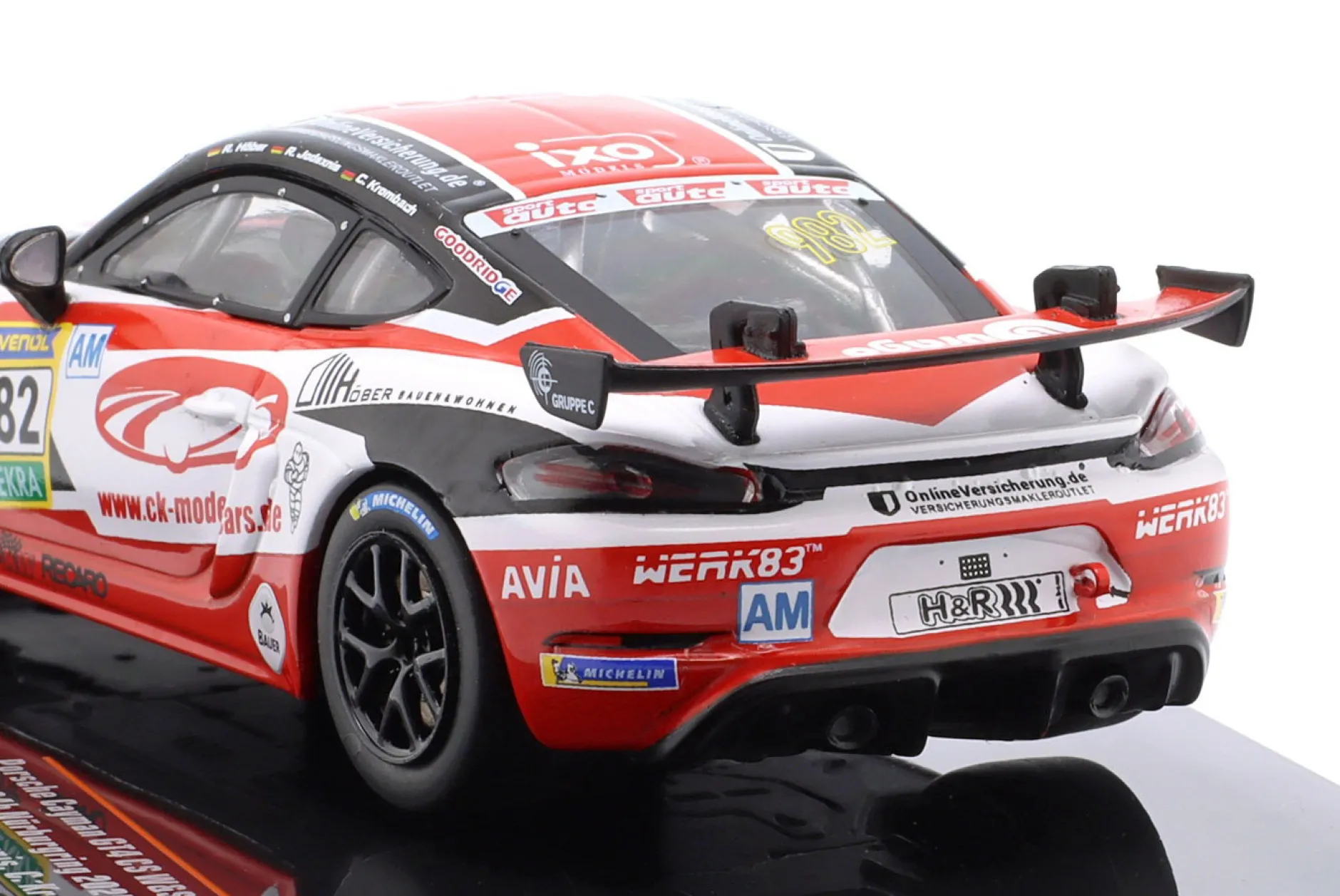 Porsche Cayman GT4 CS #982 NLS & 24h Nürburgring 2025 W&S Motorsport 1:43 Ixo