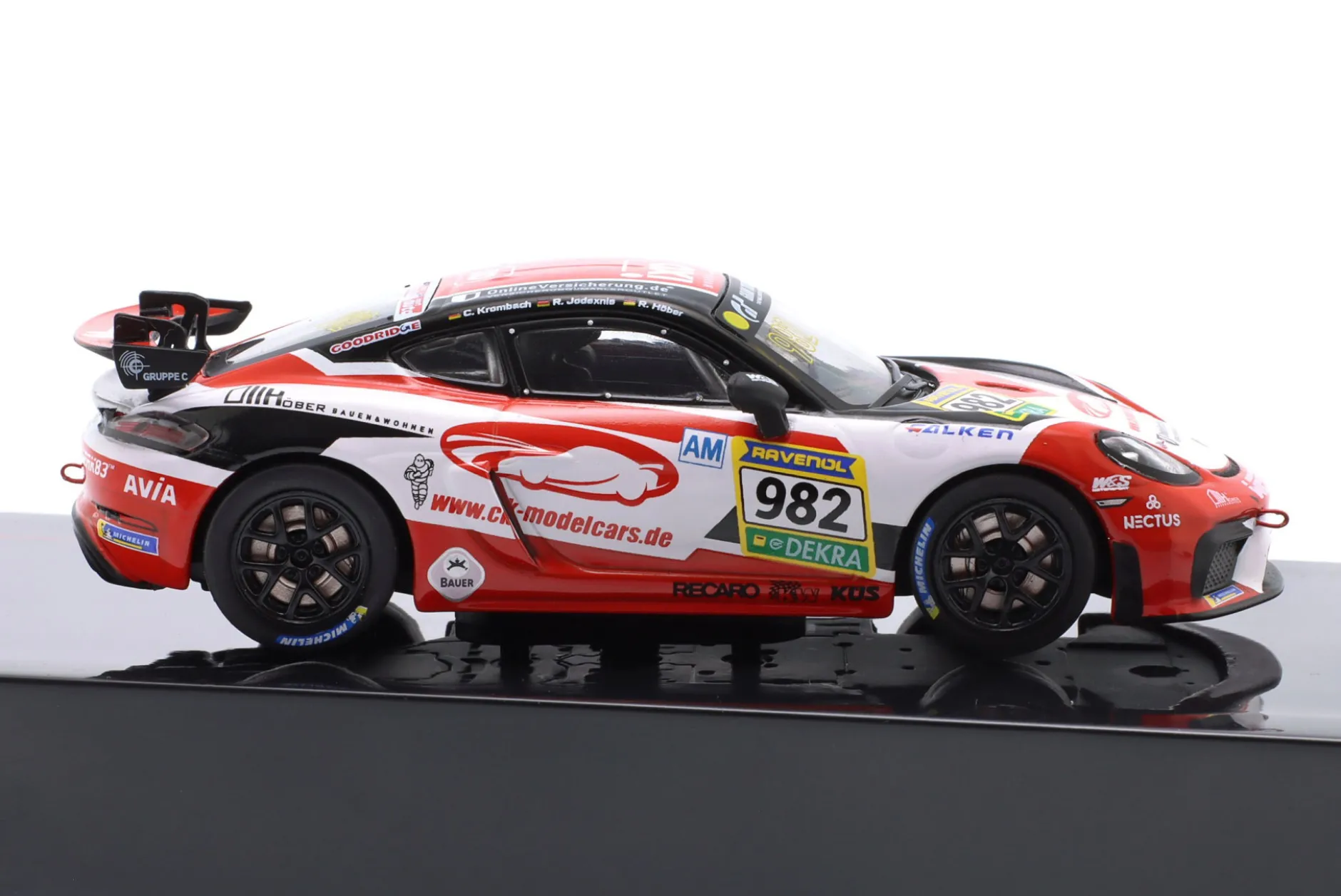 Porsche Cayman GT4 CS #982 NLS & 24h Nürburgring 2025 W&S Motorsport 1:43 Ixo