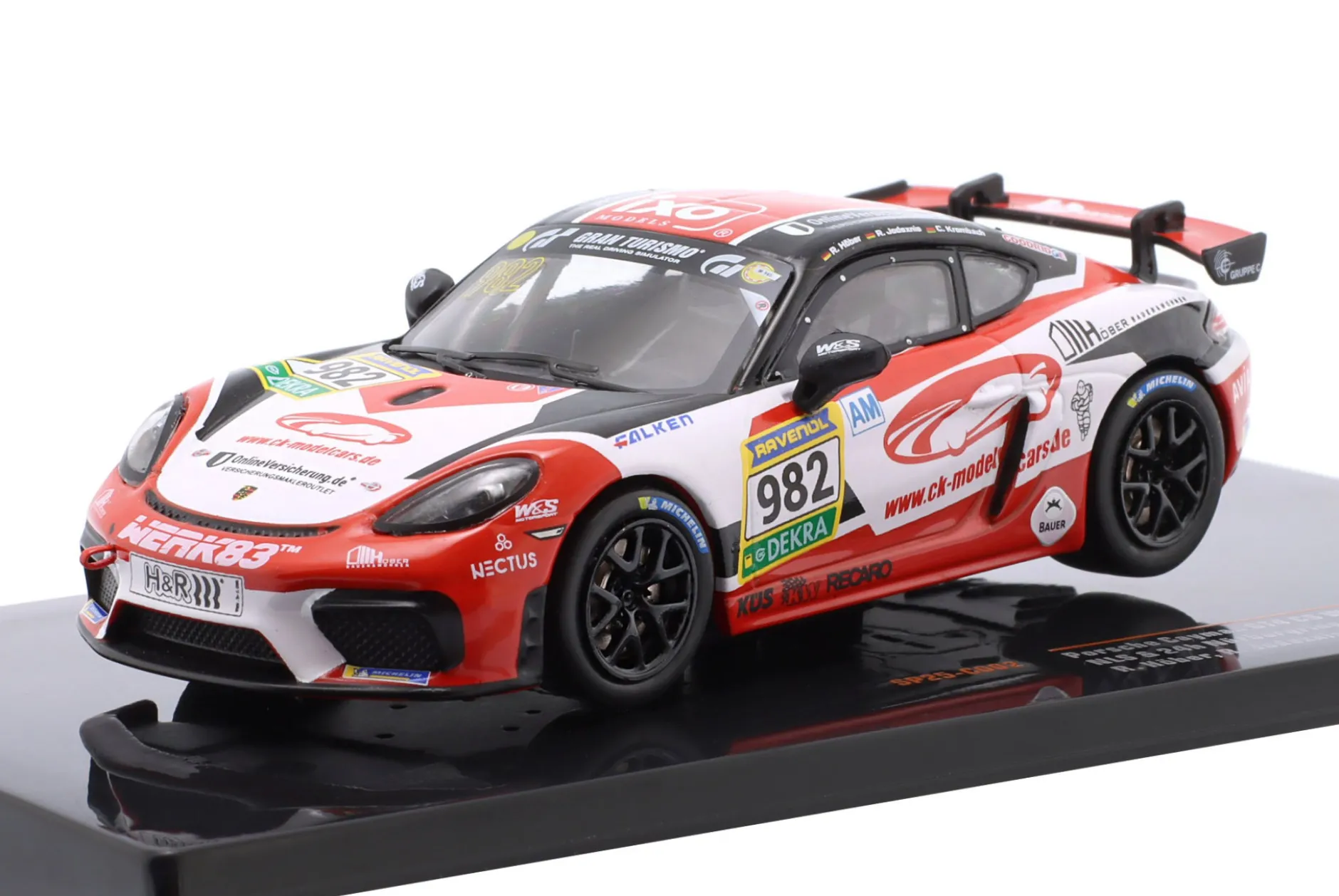 Porsche Cayman GT4 CS #982 NLS & 24h Nürburgring 2025 W&S Motorsport 1:43 Ixo
