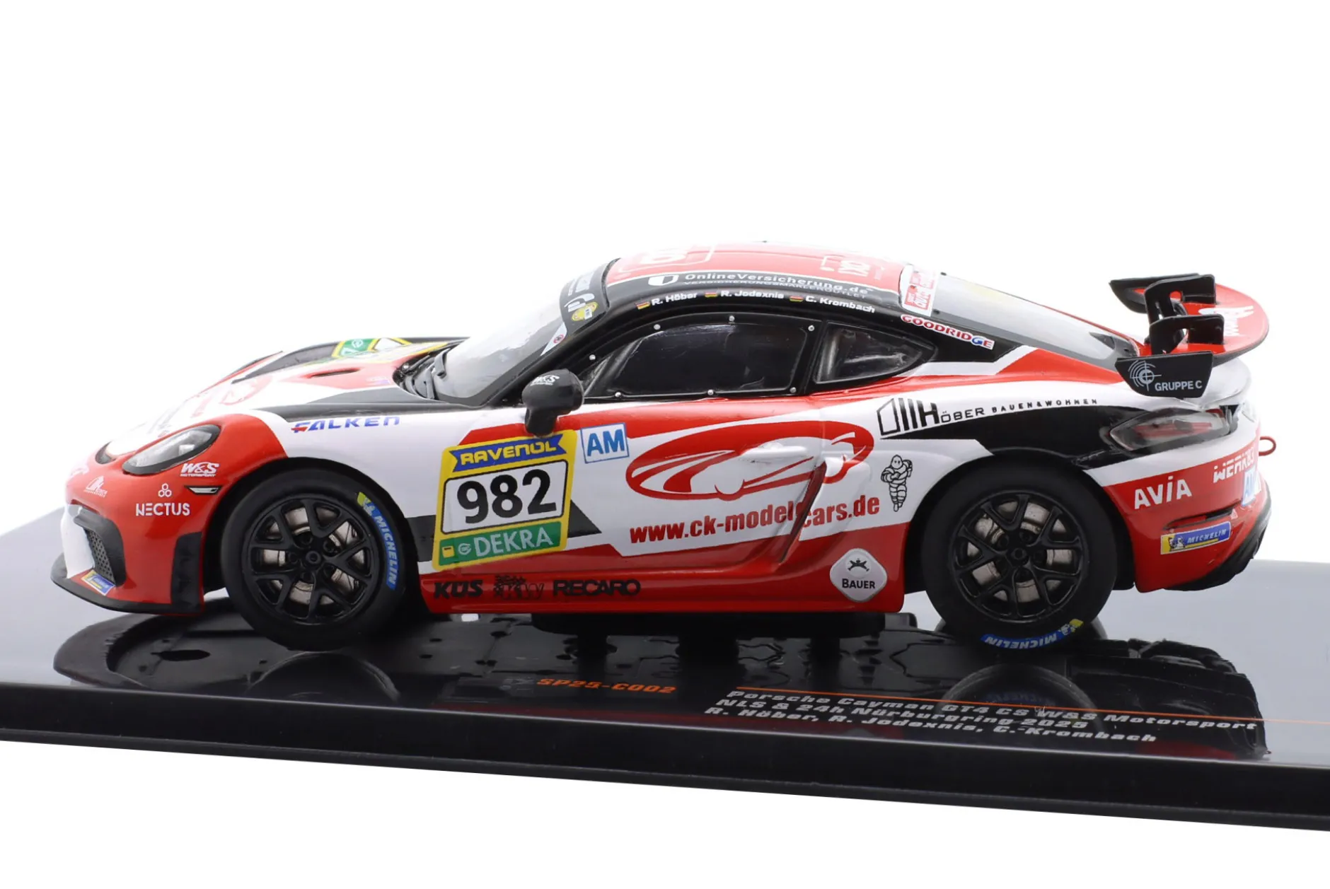 Porsche Cayman GT4 CS #982 NLS & 24h Nürburgring 2025 W&S Motorsport 1:43 Ixo