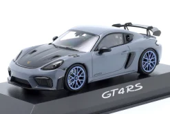 Porsche 718 Cayman GT4 RS 2022 arktikgrau 1:43 Minichamps